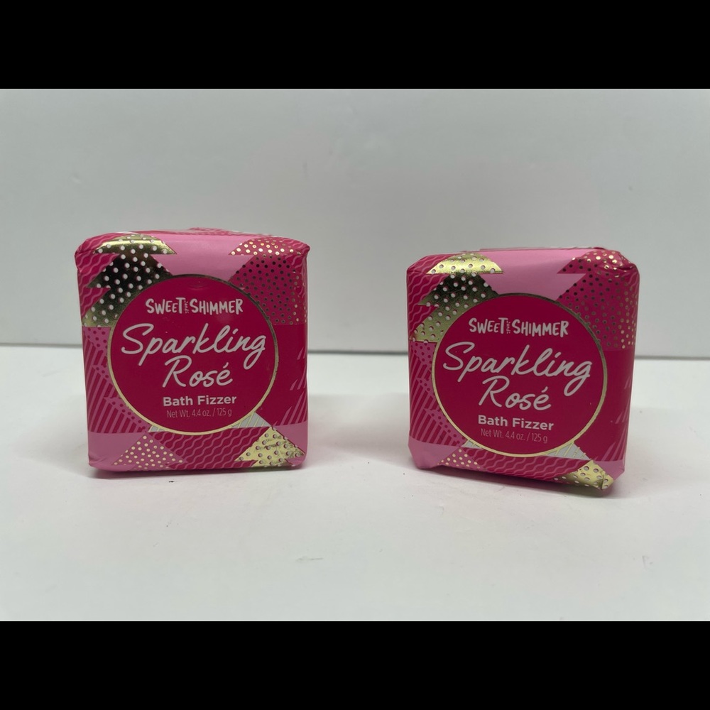✨✨Sweet And Shimmer Bath fizzers -Sparkling Rose